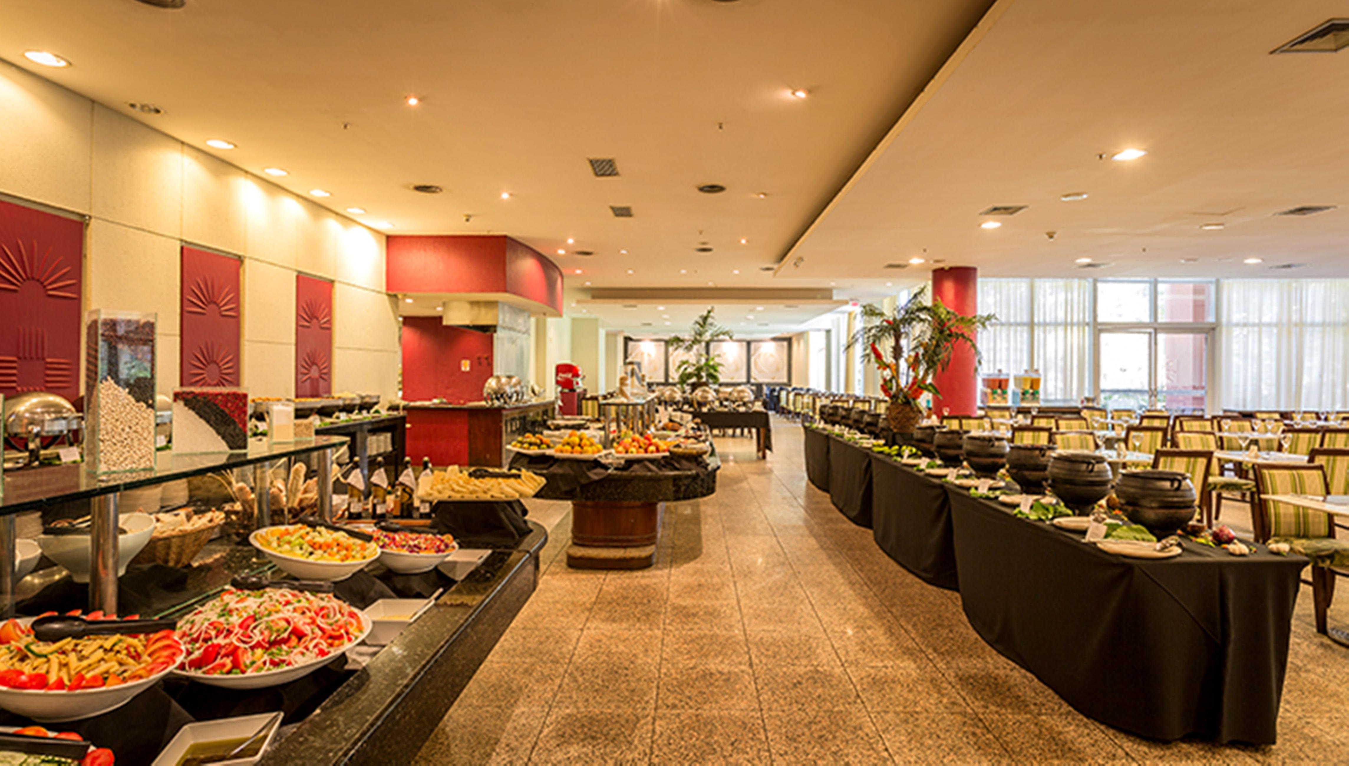 Vila Gale Eco Resort Angra 앙그라 두스 헤이스 외부 사진 The buffet at the hotel